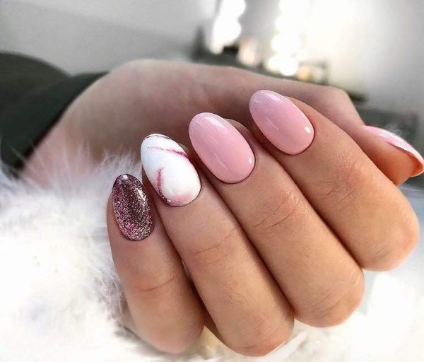 Amazing Glitter Nail Designs 2018-8-27-24beautytutorial.com