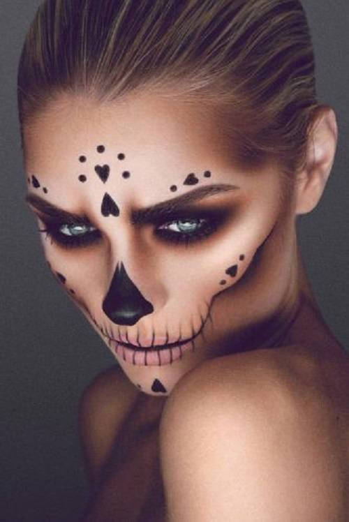 pretty halloween makeup ideas -16- 24beautytutorial.com