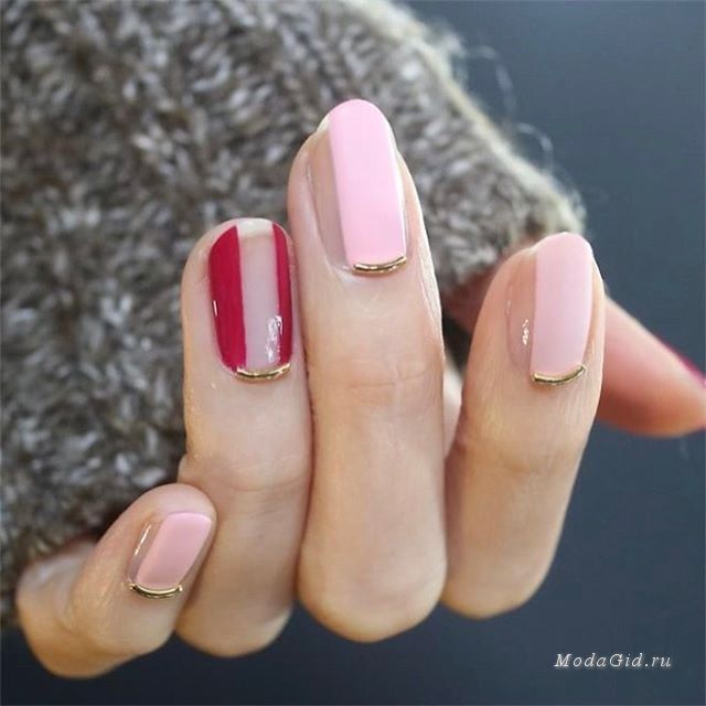 Manicure: Design of nails with wire - a new trend in manicure 2018-24beauty-26