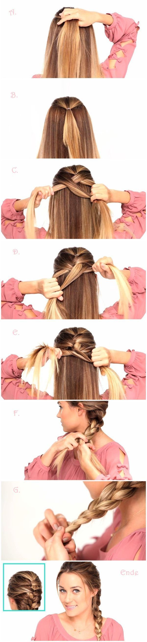 Simple hairstyles for medium length hair-24beautytutorial.com