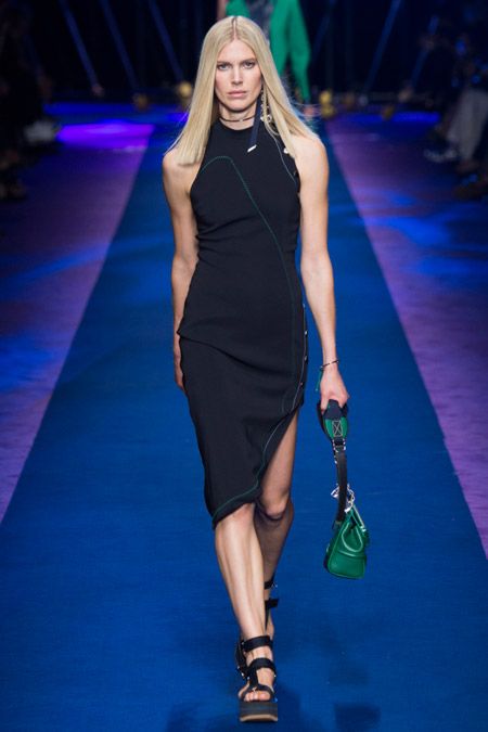 Fashionable dress case from the spring / summer collection by Versace